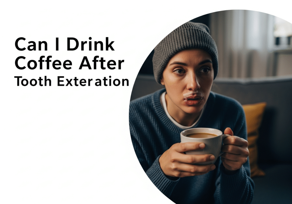 Can I Drink Coffee After Tooth Extraction